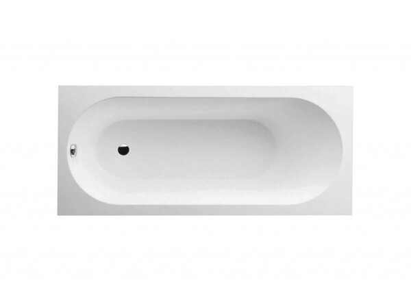 VILLEROY & BOCH - Oberon Vana Solo 180x80x47 cm, Quaryl, bílá UBQ180OBE2V-01