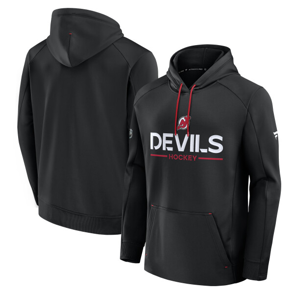 Fanatics Pánská mikina New Jersey Devils NHL Authentic Pro Rink Poly Fleece POH Velikost: L