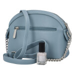 Prošívaná crossbody kabelka Nicole, světle modrá