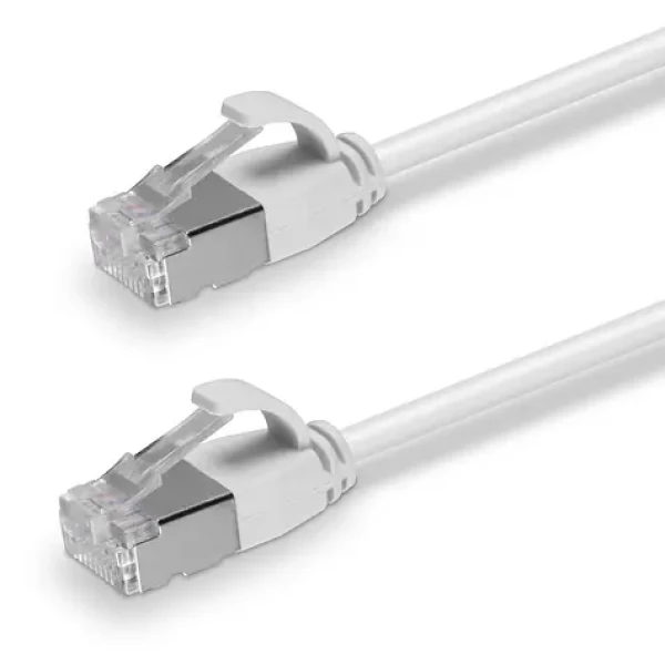 Lindy Cat6a F/UTP Ultra Slim šedá / Patch kabel / RJ-45 / 0,5 m (47591)