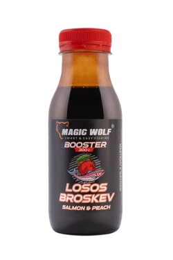 Magic Wolf Booster 300g - Losos/Broskev,Magic Wolf Booster 300g - Losos/Broskev