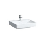 Laufen - Pro S Umyvadlo, 55x47 cm, 1 otvor pro baterii, s LCC, bílá H8169624001041