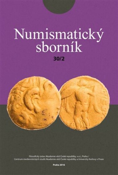 Numismatický sborník 30/2 Jiří Militký