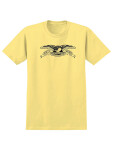 Antihero BASIC EAGLE BANANA/BLK pánské tričko s krátkým rukávem - M