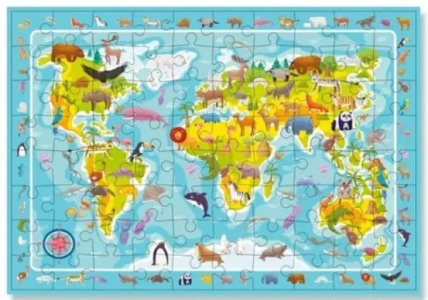 DODO Puzzle s hledáním obrázků Svět zvířat