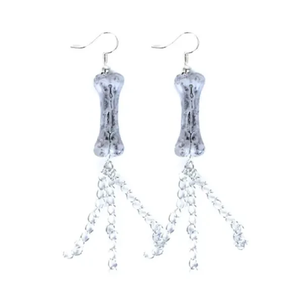 Rappa Náušnice kosti Čarodějnice