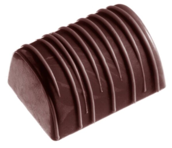 Chocolate World polykarbonátová forma na pralinky Tunel se zdobením