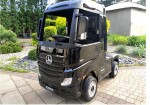 Mamido Dětský elektrický kamion Mercedes-Benz Actros 4x4 MP4 lakovaný černý