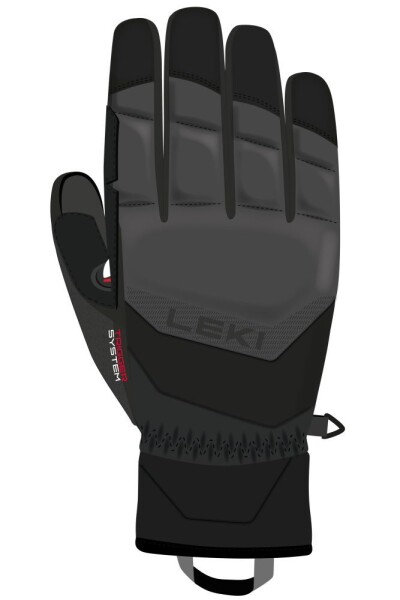 Rukavice Leki GRIFFIN BASE 3D, black/graphite Velikost č.: 11