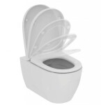 IDEAL STANDARD - i.Life O Závěsné WC se sedátkem Wrapove, SoftClose, bílá T572501