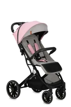 MoMi ESTELLE PLUS LIGHT růžový / Sportovní kočárek / od 6 měsíců / do 22 kg (WOSP00054)