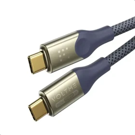 VOLTME Powerlink Utron Series CTC Kabel USB-C(M) 5A/240W 1.2m modrá / 2x USB-C(M) (C2199)