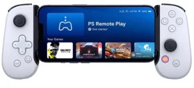 Backbone One Playstation Edition pro iPhone bílá / Herní ovladač pro mobilní telefony (BB-02-W-S)