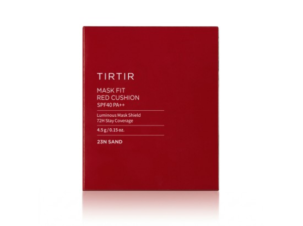 TIRTIR Mask Fit Red Cushion 23N Sand Mini kompaktní make-up v houbičce 4,5 g