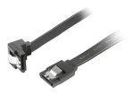 Lanberg SATA III datový kabel černá / SATA kabel / SATA (M) - SATA (M) / 0,5 m / 6 Gbit/s (CA-SASA-13CU-0050-BK)