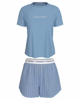 Dámský komplet Calvin Klein QS7576 TEE SHORT SET