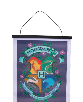 Crystal Art plátno - Bradavice logo, 35x45cm - EPEE