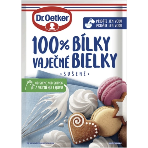 Dr. Oetker 100% vaječné bílky Dr. Oetker