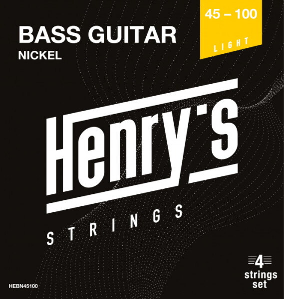 Henry`s HEBN45100 Bass Nickel - 045“ - 100”