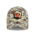 New Era Pánská kšiltovka Cincinnati Bengals NFL Camo 2023 Salute to Service 39THIRTY Flex Velikost: S/M