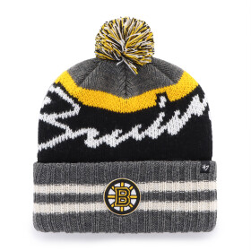 47 Brand Pánská Zimní Čepice Boston Bruins Hyperbolic ’47 Cuff Knit