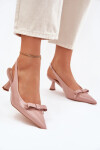Sandály na podpatku model 214386 Step in style 39