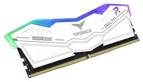 Team Group Delta RGB 32GB (2x16GB) bílá / DDR5 / 6000 MHz / CL 38-38-38-78 / 1,25 V / XMP 3.0 (FF4D532G6000HC38ADC01)