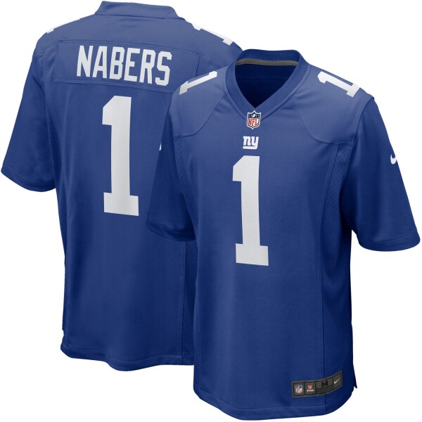 Nike Pánský dres New York Giants NFL Malik Nabers #1 Game Velikost: S