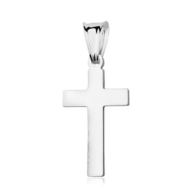 LUNICA Stříbrný přívěsek křížek 0017 Ag 925; ≤0,6 g.