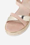 Espadrilky Jenny LB-P1092-YLD Syntetický materiál
