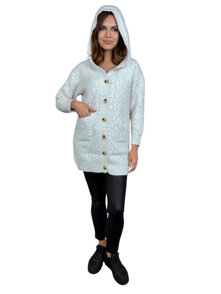 HOSH Kardigan Lior Velikost: L/XL, Barva: Bílá