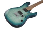 Ibanez AZ24S1F Transparent Turquoise Burst