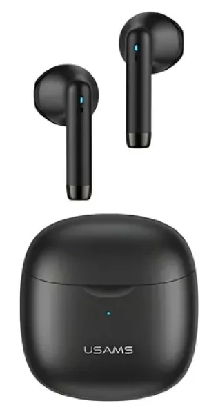 USAMS US-IA04 TWS černá / Bezdrátová sluchátka do uší / Bluetooth 5.1 (BHUIA01)