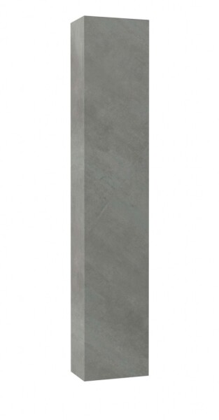 Kielle - Meara Vysoká skříňka závěsná, 25x16x130 cm, beton 50226015
