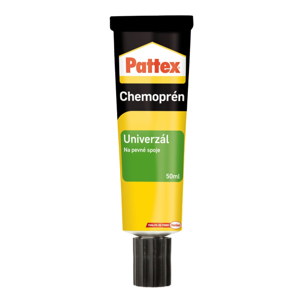 Henkel Pattex Chemoprén - Univerzál kontaktní lepidlo, 50 ml, matně žluté