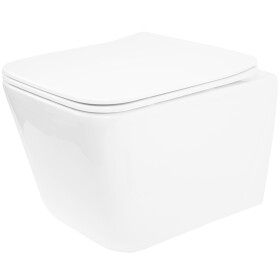 REA - Závěsná WC mísa Julio Rimless REA-C4803