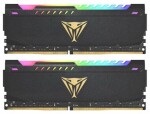 Patriot Viper Steel 16GB (2 x 8GB) 3200 MHz černá / DDR4 / CL16 / XMP 2.0 / NON-ECC / Unbuffered / 1.35 V (PVSR416G320C6K)