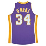 Mitchell & Ness Pánský dres Los Angeles Lakers NBA Shaquille O'Neal #34 2001-02 Authentic - Fialová Velikost: L