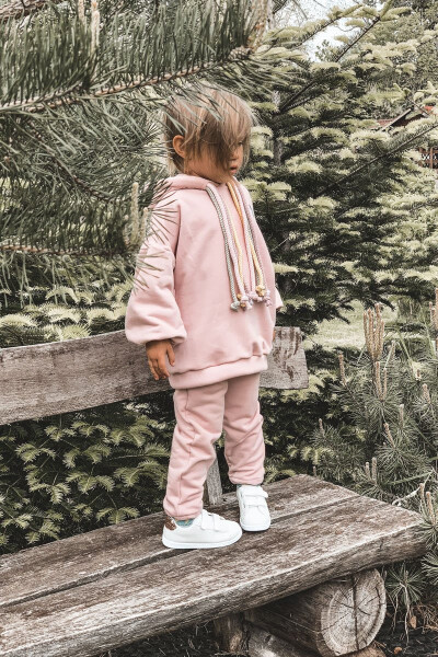 Dětské Tenisky Se Suchým Zipem Bíle-Růžové Zlato Cute Girl 34