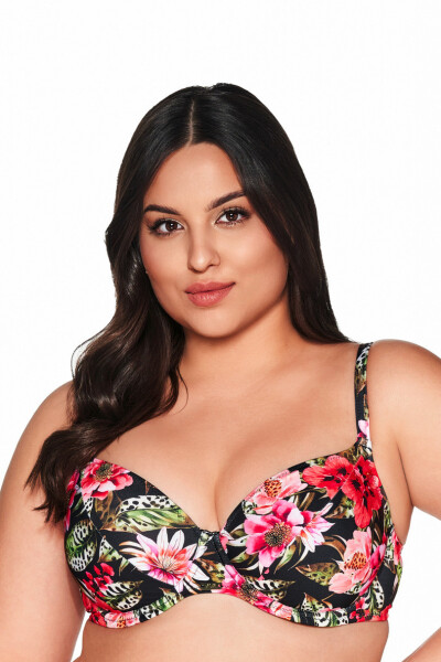 PLAVKOVÁ PODPRSENKA SK 219 FLORAL FLORAL 80E