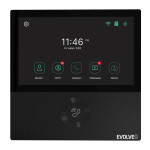EVOLVEO DoorPhone AHD7, Sada domácího WiFi videotelefonu s ovládáním brány nebo dveří černý monitor