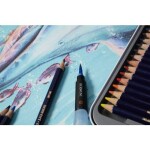 Derwent Inktense rozmývatelné pastelky sada 72 barev
