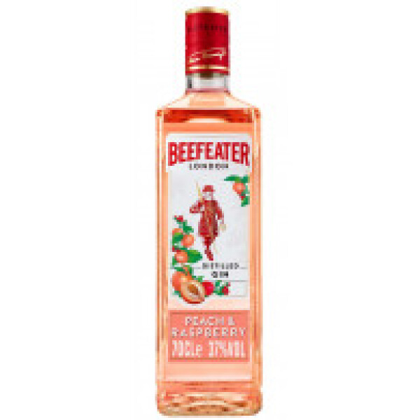 Beefeater Peach & Raspberry 37,5% 0,7 l (holá láhev)