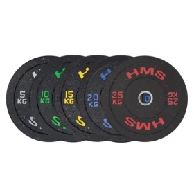 HMS HTBR Olympijský bumper kotouč 25 kg (5907695520774)