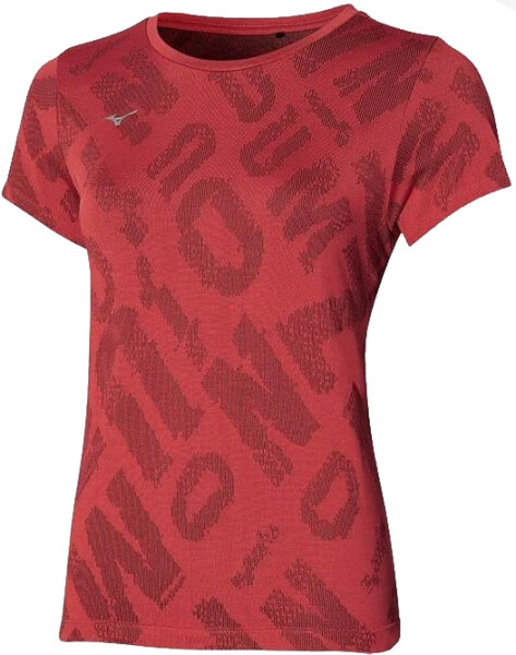 Běžecké tričko Mizuno Tubular Jacquard Tee 32GA181063 Velikost textilu: M