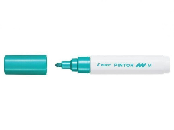 PILOT Pintor Medium akrylový popisovač 1,5-2,2mm - metalický zelený