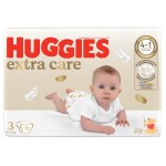 HUGGIES Extra care 3, 6-10 kg, 72 ks