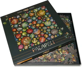 CURIOSI Čtvercové puzzle Palapeli: Barevné kuličky