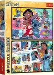 TREFL Puzzle Lilo Stitch: Šťastný život