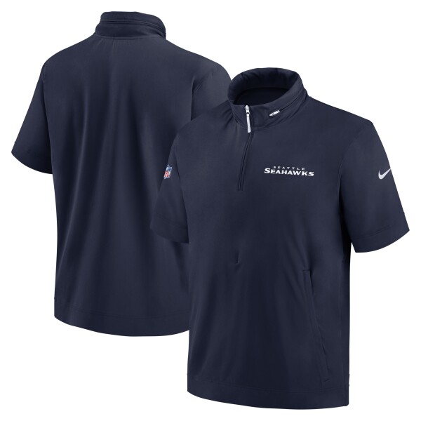 Nike Pánská bunda Seattle Seahawks NFL 2024 Sideline Lightweight Coach Velikost: M